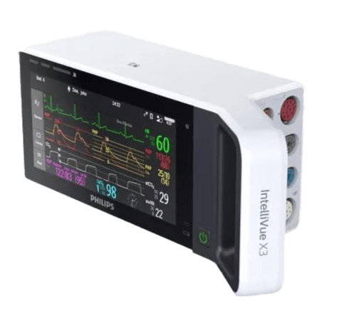Philips IntelliVue MMS X3 Measurement Module and Patient Monitor